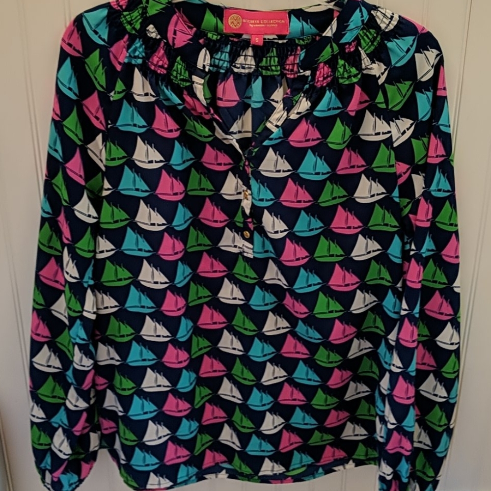 Macbeth Collection sailboat shirt